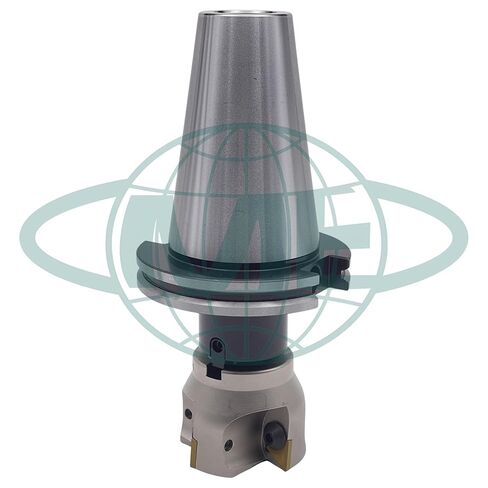 CME 2-1/2 بوصة 90 درجة مطحنة وجه قابلة للفهرسة مع CAT50 Arbor، إدراج TPG322 متضمن، 4 مزامير in Kuwait