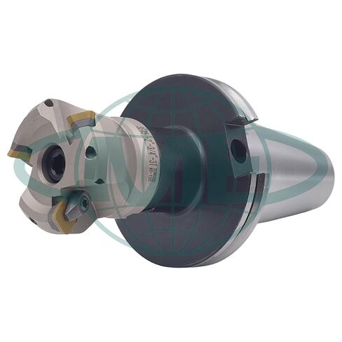 مطحنة وجه قابلة للفهرسة مقاس 2 بوصة و45 درجة CME مع أربور CAT50، تتضمن إدراجات SEAN42، 3 مزامير in Kuwait