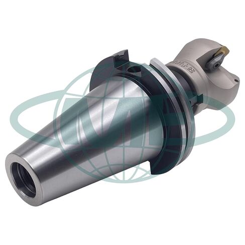 مطحنة وجه قابلة للفهرسة مقاس 2 بوصة و45 درجة CME مع أربور CAT50، تتضمن إدراجات SEAN42، 3 مزامير in Kuwait