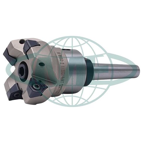 CME 2-1/2 بوصة 90 درجة مطحنة وجه قابلة للفهرسة مع MT2 Arbor، WNMG080616 إدراجات متضمنة، 4 مزامير in Kuwait