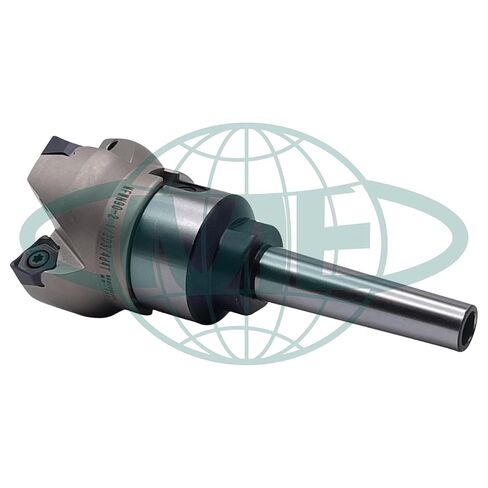 CME 2-1/2 بوصة 90 درجة مطحنة وجه قابلة للفهرسة مع MT2 Arbor، WNMG080616 إدراجات متضمنة، 4 مزامير in Kuwait