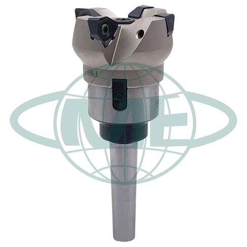 CME 2-1/2 بوصة 90 درجة مطحنة وجه قابلة للفهرسة مع MT2 Arbor، WNMG080616 إدراجات متضمنة، 4 مزامير in Kuwait