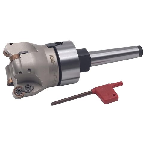 مطحنة وجه قابلة للفهرسة 2-1/2 بوصة CME مع شجرة MT2، إدراج RCKT1204، 4 مزامير in Kuwait