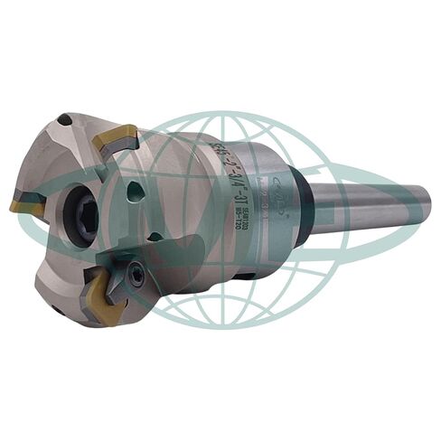 مطحنة وجه قابلة للفهرسة مقاس 2 بوصة 45 درجة CME مع شجرة MT2، تتضمن إدراجات SEAN42، 3 مزامير in Kuwait
