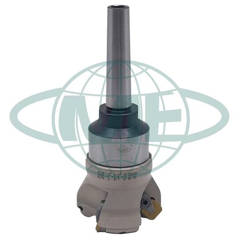 مطحنة وجه قابلة للفهرسة مقاس 2 بوصة 45 درجة CME مع شجرة MT2، تتضمن إدراجات SEAN42، 3 مزامير in Kuwait