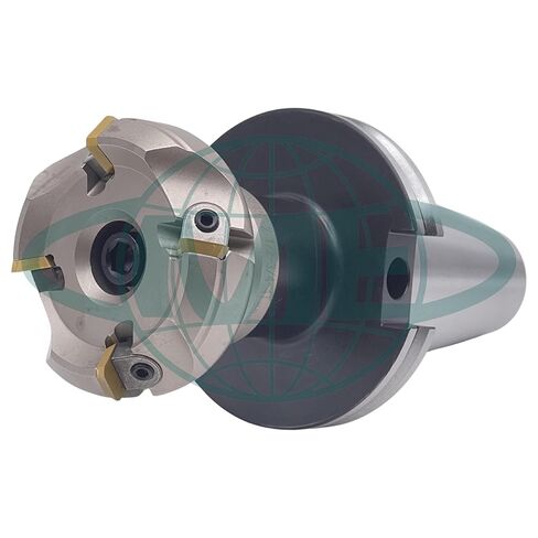 CME 2-1/2 بوصة 45 درجة مطحنة وجه قابلة للفهرسة مع CAT50 Arbor، إدراج SEAN42 متضمن، 4 مزامير in Kuwait