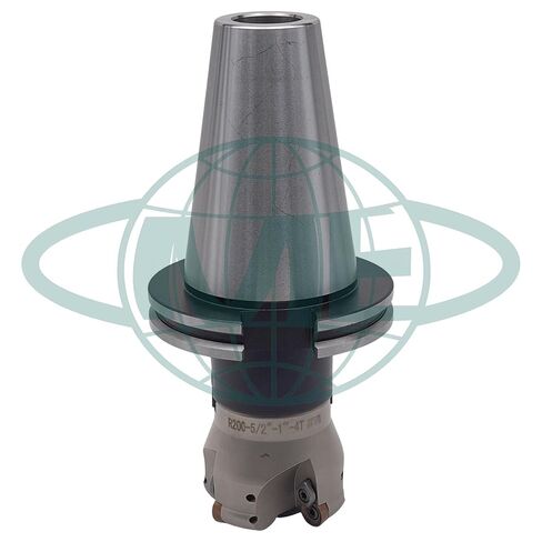 مطحنة وجه قابلة للفهرسة 2-1/2 بوصة CME مع CAT50 Arbor، إدراج RCKT1204، 4 مزامير in Kuwait