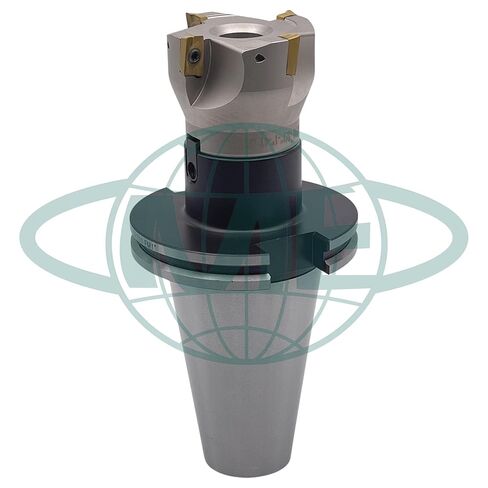 مطحنة وجه قابلة للفهرسة 2-1/2 بوصة CME مع CAT50 Arbor، إدراج APKT1604، 4 مزامير in Kuwait