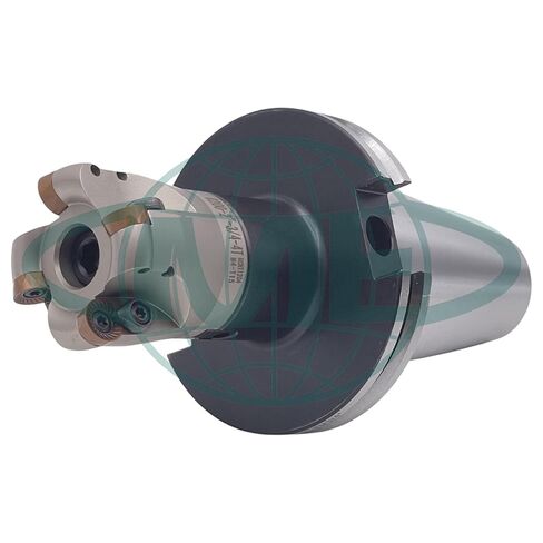 مطحنة وجه قابلة للفهرسة مقاس 2 بوصة 90 درجة CME مع شجرة CAT50، تتضمن إدراجات RCKT1204، 4 مزامير in Kuwait