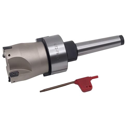 مطحنة وجه قابلة للفهرسة مقاس 2 بوصة 90 درجة CME مع شجرة MT2، تتضمن إدراجات R390، 4 مزامير in Kuwait