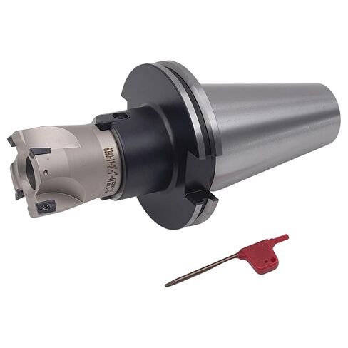 مطحنة وجه قابلة للفهرسة مقاس 2 بوصة 90 درجة CME مع شجرة CAT50، تتضمن إدراجات R390، 4 مزامير in Kuwait