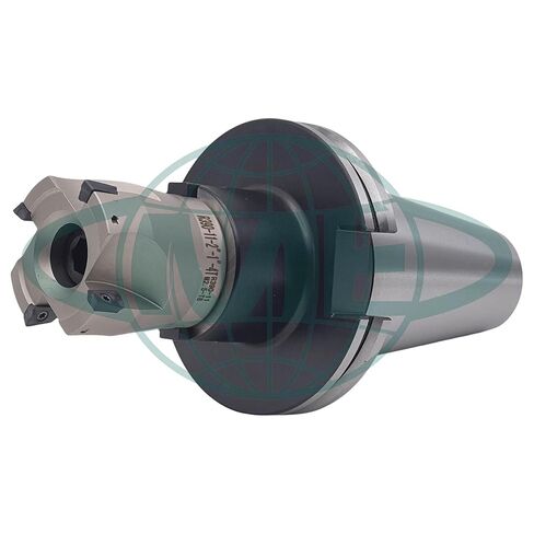 مطحنة وجه قابلة للفهرسة مقاس 2 بوصة 90 درجة CME مع شجرة CAT50، تتضمن إدراجات R390، 4 مزامير in Kuwait