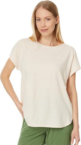 Smartwool Short Sleeve Swing Top Almond XL in Saudi Arabia