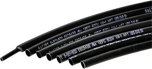 الحرارة تقلص أنبوب 200 قطعة/المجموعة 1 مللي متر 2 مللي متر 2.5 مللي متر 3 مللي متر 4 مللي متر أنابيب التغطيه التفاف سلك كابل عدة in Kuwait