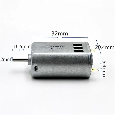 FK-180SH-3535 Mini 180 Motor DC 3V 3.7V 4.2V 5V 21600RPM High Speed Carbon Brush Strong Magnetic Motor 1Pcs in Saudi Arabia