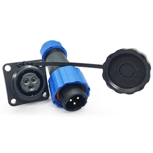 10 مجموعات/وحدة SP20 SD20 الطيران التوصيل المقبس ذكر + أنثى 20 مللي متر 1/2/3/4/5/6/7/9/10/12/14Pin 4 حفرة مربع لوحة جبل (SD20-12P) in Kuwait