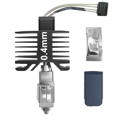 P1S/P1P رأس الطباعة Hotend Kit مقاس 0.4 مم لمختبر Bambu P1S/P1P، مجموعة الطارد البديلة للطابعة ثلاثية الأبعاد مع الثرمستور، خرطوشة السخان، غرفة التبريد، كتلة الحرارة وحقيبة السيليكون in Kuwait