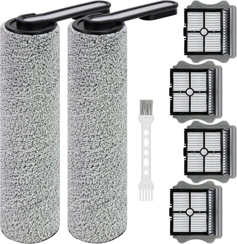 Floor ONE S5 Blue/ONE S5 Pro Roller Brush and Filters for Tineco Floor ONE S5 / S5 Pro Cordless Wet Dry Vacuum Cleaner, Replacement Parts Include 2 Rollers, 4 Filters, 1 Cleaner Brush in Kuwait