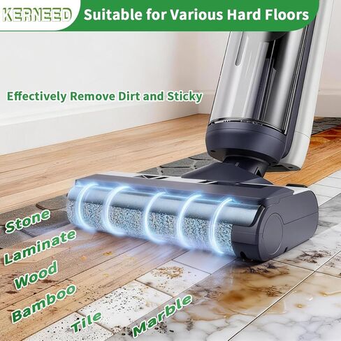 Floor ONE S5 Blue/ONE S5 Pro Roller Brush and Filters for Tineco Floor ONE S5 / S5 Pro Cordless Wet Dry Vacuum Cleaner, Replacement Parts Include 2 Rollers, 4 Filters, 1 Cleaner Brush in Kuwait