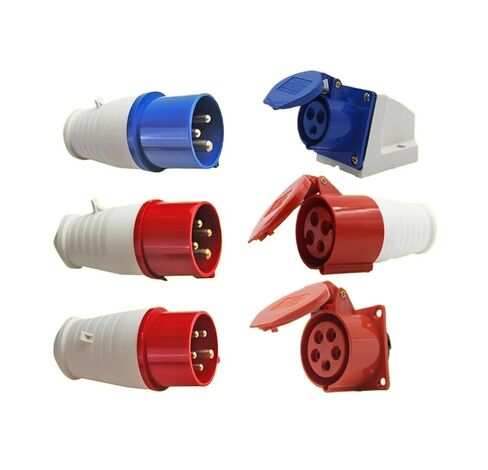 3-pin 4-pin 5-Hole مقاوم للماء للطيران 16A32A مقبس غير مقاوم للانفجار صناعي سريع للذكور والإناث (3 كور 16A مثبت على السطح SF113) in Kuwait