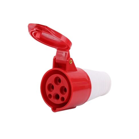 ZQ-214 Industrial Connector 4 Holes 16A4X16A Waterproof Coupler IP44 16a Socket(4 core 16A Solid) in Saudi Arabia