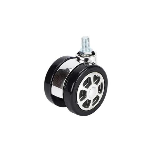 5 Pieces/lot 2.5-inch Silent Elastic retaining Ring Nylon Office Computer Swivel Chair Wheel/Furniture Swivel Caster(M8x15mm) in Saudi Arabia
