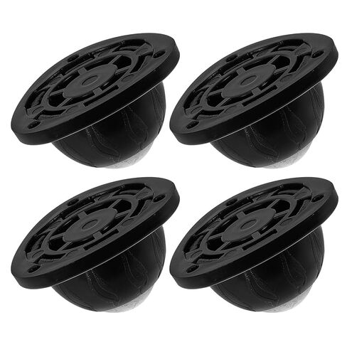 NUOBESTY 4pcs Self Adhesive Swivel Caster Wheels for Small Appliances Furniture Mini Rolling Replacement Wheels for Bins Desk Pots with 360° Rotation in Saudi Arabia