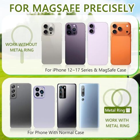Magnetic Golf Cart Phone Holder for MagSafe iPhone 12-17, Golf Gifts for Men Him Husband Golfers, 360° Rotation Golf Cart Phone Mount, Golf Cart Accessories for Club Car, EZGO, Yamaha, Icon in Saudi Arabia