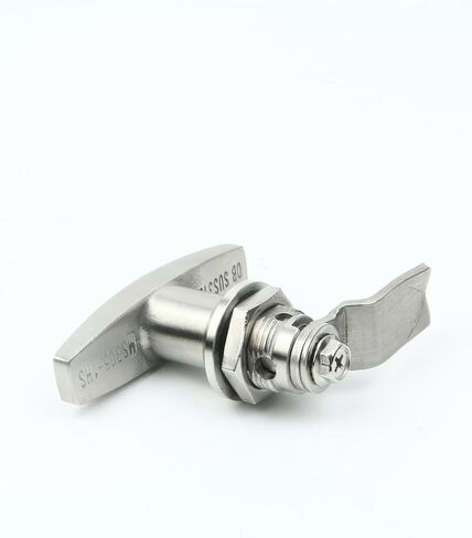 MS101 Stainless Steel Control Box Cam Turn Panel Handle Key Lock with Turn 90 Degrees to Open The Door 1Pcs in Saudi Arabia