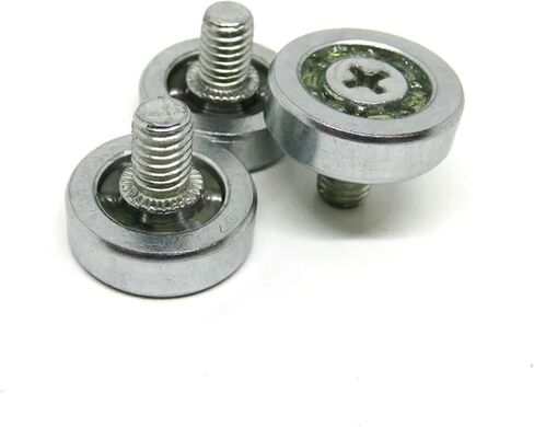 5 قطعة OD 19xM6 المسمار الشحوم مشحم درج معدني تحمل الأسطوانة JS19-C1L8W6M6 19 مللي متر خزانة المطبخ المعادن دليل عجلة in Kuwait