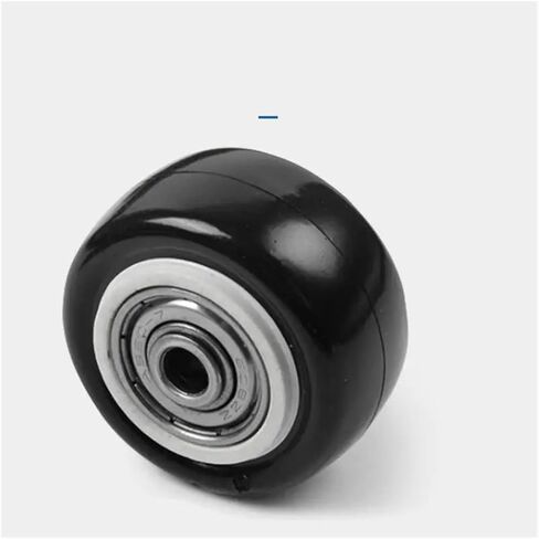 4 أجزاء/وحدة عجلة واحدة مقاس 1.5 بوصة مع كم محمل مزدوج ملحقات أثاث سوداء متوسطة الحجم in Kuwait