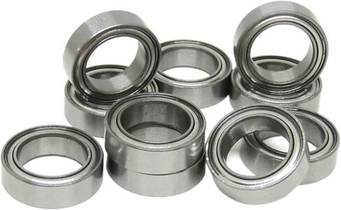 10 Pieces SMR128 ZZ 8x12x3.5mm 440C Stainless Steel Ball Bearing SMR128Z MR128 MR128Z 8 * 12 * 3.5 Miniature Remote Control car Bearing in Saudi Arabia