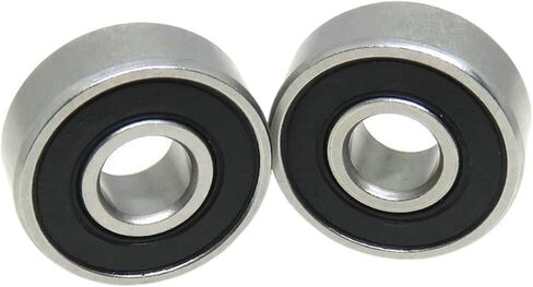 10 قطع 6x17x6 S606RS محمل من الفولاذ المقاوم للصدأ S606 RS 2RS محمل كروي مصغر 6*17*6 in Kuwait