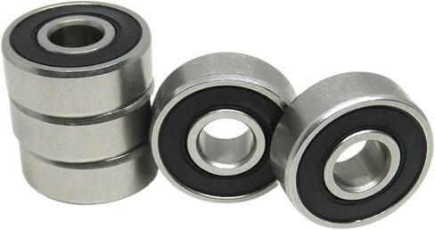 10 قطع 6x17x6 S606RS محمل من الفولاذ المقاوم للصدأ S606 RS 2RS محمل كروي مصغر 6*17*6 in Kuwait