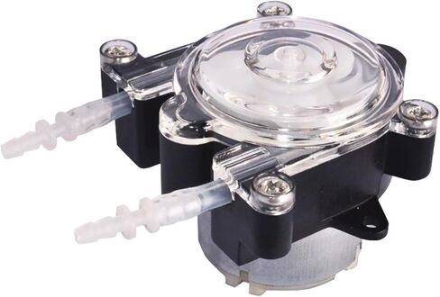 12V DC Peristaltic Dosing Pump Water Device Mini Fish Tank Motor 25-70ml/min in Saudi Arabia