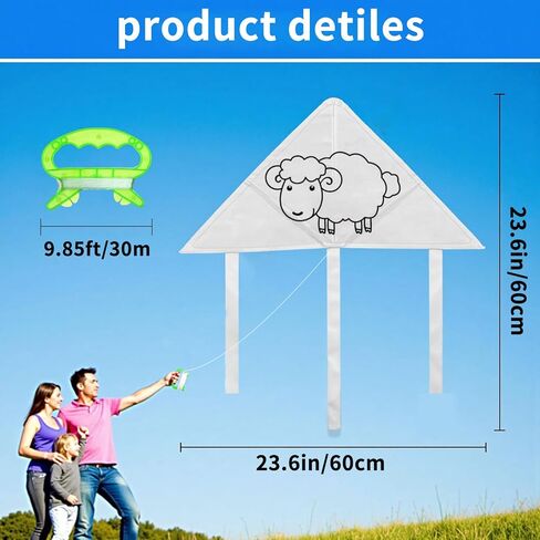 DIY Kids Color Filled Kites with Swivel Line,Colorful Life Painting Kite for Kids & Adults,Easy to Fly Kite Outdoor Park Grassland Activities in Saudi Arabia
