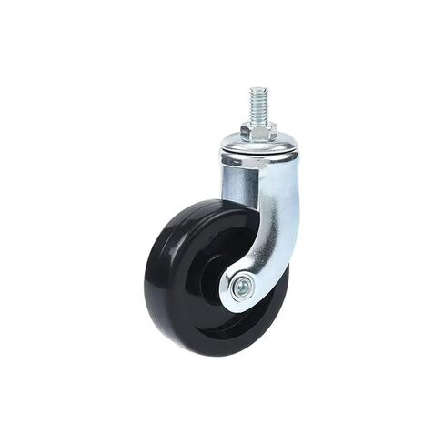 4 Pieces/lot 2.5 inch Lead Screw Chrome Plated Dining Wheel Rubber Caster Trolley Silent Wheel Furniture in Saudi Arabia