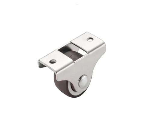 Pack of 4 2-inch 4-Hole Flat Double-Wheel Directional casters Silent Small Tatami Drawer Pulley Cabinet Roller Rubber in Saudi Arabia