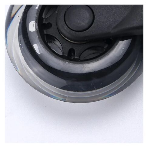 5-Pack 3-inch Black Swivel Office Chair Transparent PU casters for Home use Swivel Wheels in Saudi Arabia