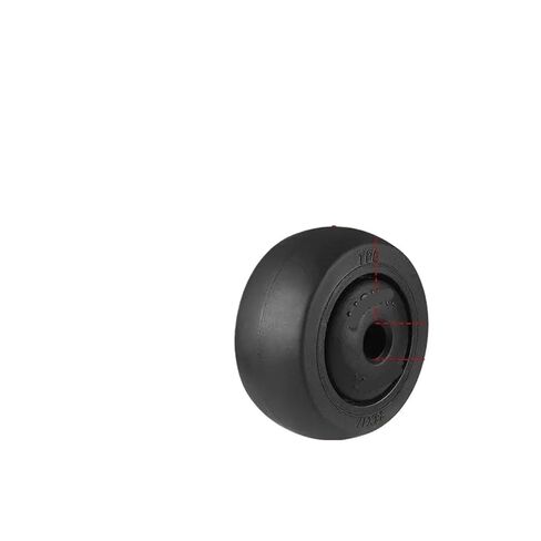 4 Pieces/Batch casters 1.5 inch TPE casters/Rubber Wheels wear-Resistant Nylon Universal Wheels and Accessories Nuts(3P) in Saudi Arabia