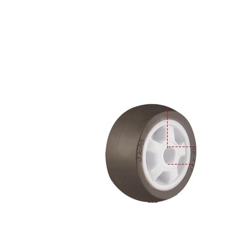 4 Pieces/Batch casters 1.5 inch TPE casters/Rubber Wheels wear-Resistant Nylon Universal Wheels and Accessories Nuts(3P) in Saudi Arabia