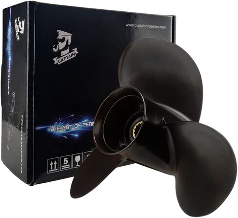 Boatman Boat Aluminum Propeller 11 1/4 x 15 fit Suzuki Outboard Engine 35-65 HP,13 Spline Tooth in Saudi Arabia