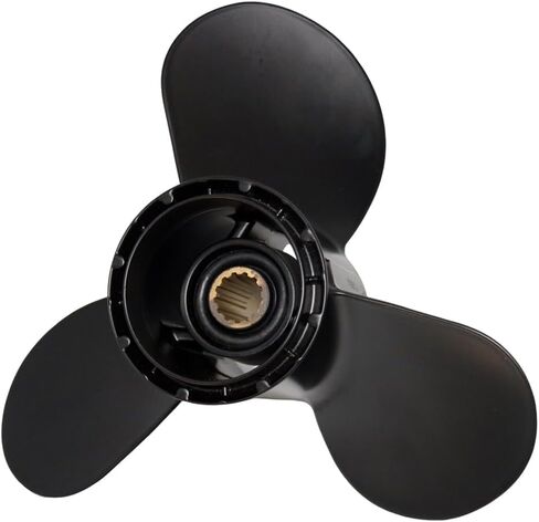 Boatman Boat Aluminum Propeller 11 1/4 x 15 fit Suzuki Outboard Engine 35-65 HP,13 Spline Tooth in Saudi Arabia