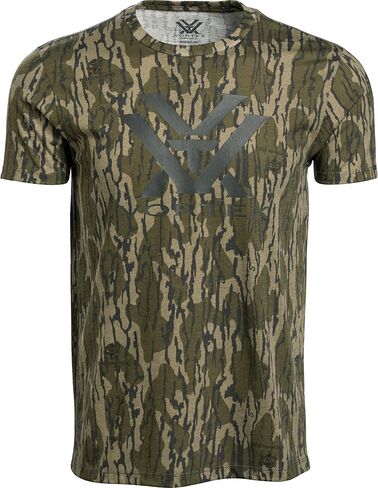 Vortex x Mossy Oak Men's Core Logo Short Sleeve T-Shirts in Saudi Arabia
