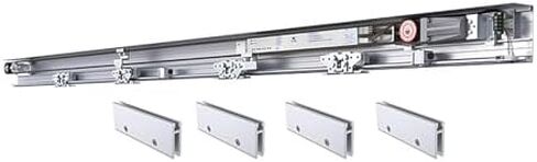 Heavy Duty Automatic Swing Door Closer & Opener, 60W Electric Glass Door Operator with Remote Control, Perfect for Commercial & Residential Access Solutions in Saudi Arabia