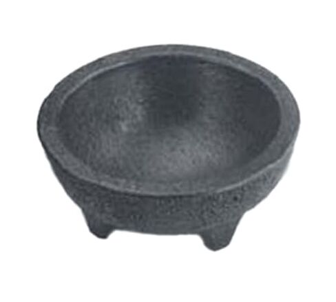 FSE 373-HS-NHS1008-CH Molcajete Chico، 4 أونصة، قطر 3 بوصة × عمق 1-1/2 بوصة، بولي بروبيلين، لون فحمي، معتمد من NSF، وعاء تقديم أصلي للحانات والمطاعم، 24 عبوة in Saudi Arabia