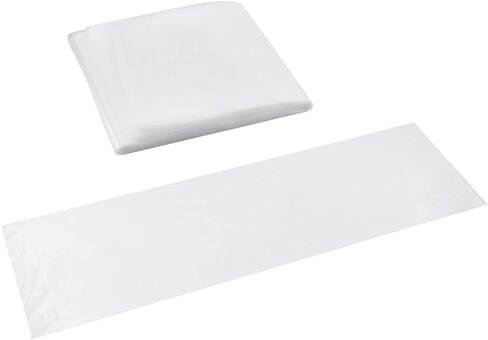 PH PandaHall 6x40 Inch Extra Long Plastic Sleeves 100pcs Flat Open Poster Bags Sleeves, Poster Poly Bags Clear Flat Open Bag Waterproof Poster Storage Bag for Large Narrow Items in Saudi Arabia