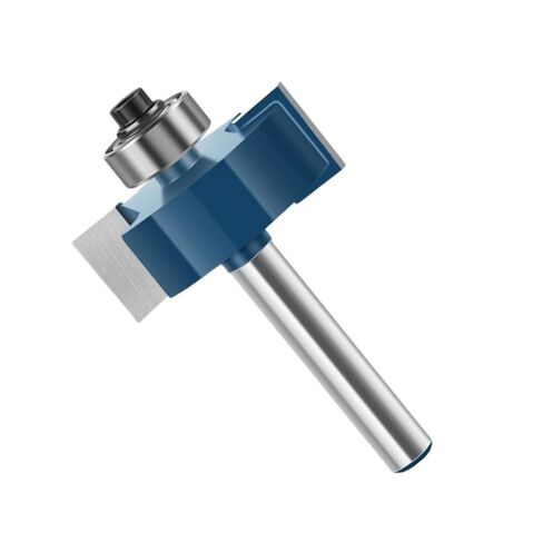 1piece T-Slotting Milling Router Bit, Precision Woodwork Biscuit Joint Rabbeting Tungsten Cobalt Alloy Cutter(6.35 X 3.96mm) in Saudi Arabia
