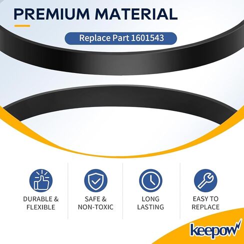 KEEPOW Vacuum Belts Compatible with Bissell ProHeat Essential and DeepClean Carpet Cleaner 1694 1697 1698 1699 1799 7920 7950 8852 1877 9585 Series, Part 3100625 EX637 2150628 1601543, 4 Pack in Saudi Arabia