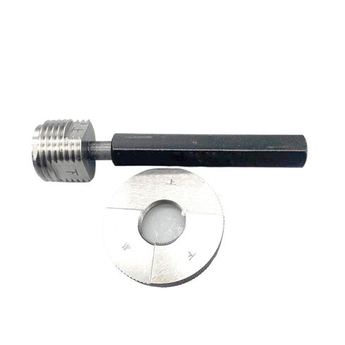 55 Degree Tapered Pipe Thread Ring Gauge R 1/16 1/8 3/8 1/4 1/2 3/4 R1 Plug RC1/8 RC1/4 RC3/4 RC3/8 RC1/2(R Ring Gauge 1pcs,1l8-28) in Saudi Arabia